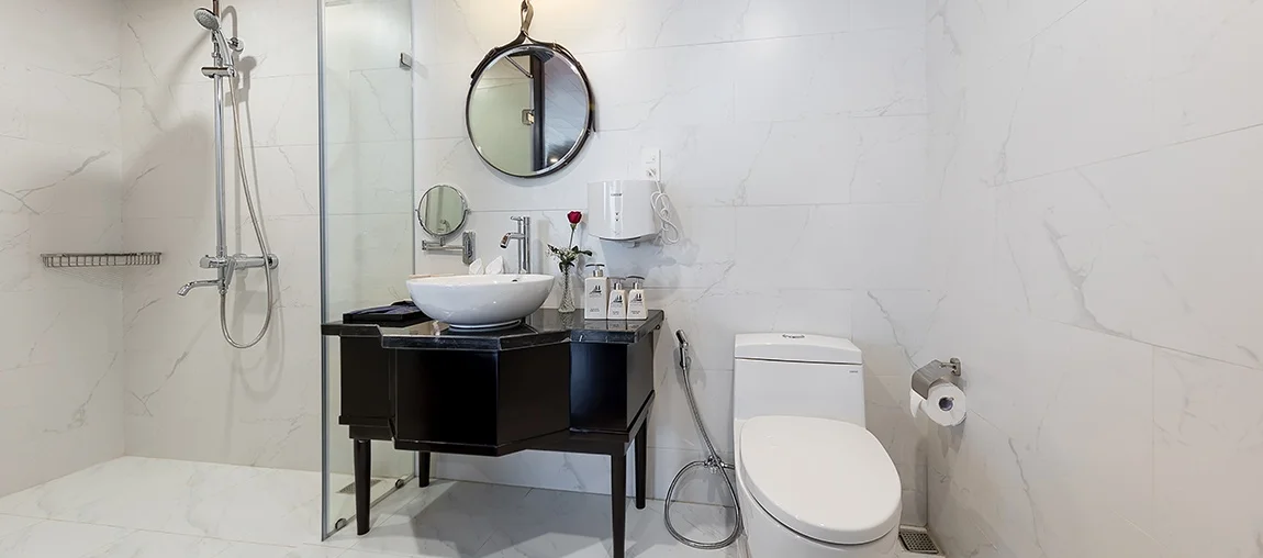 Halong Serenity Cruises Bathroom Halong Serenity Cruises Bathroom