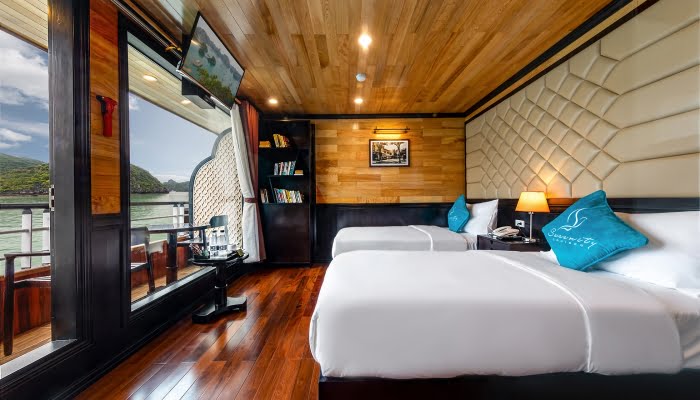 Junior Suite Cabin Halong Serenity Cruises