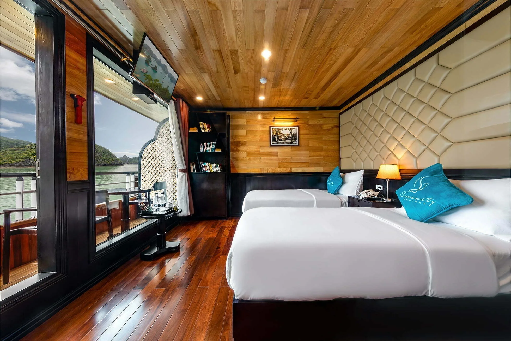Junior Suite Cabin Halong Serenity Cruises