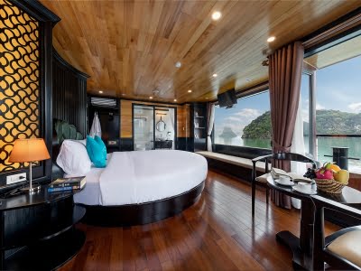 Moon Suite Cabin Halong Serenity Cruises