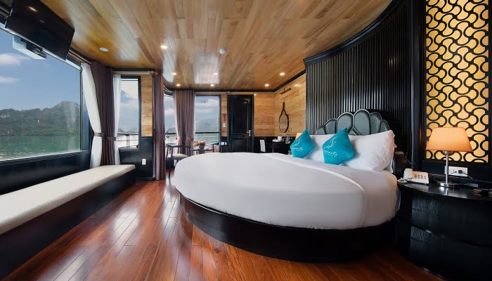 Moon Suite Cabin Halong Serenity Cruises