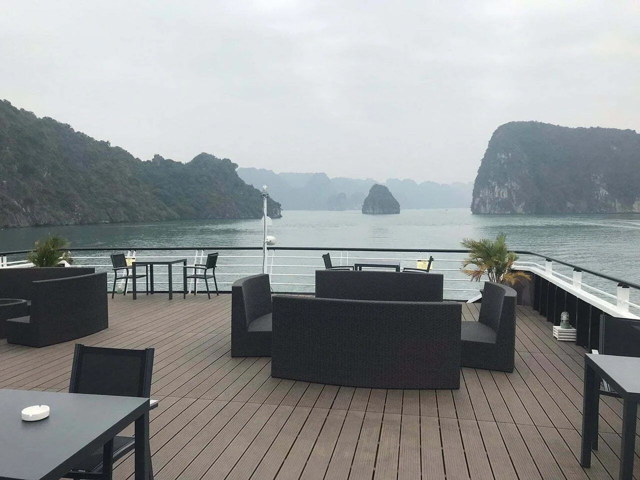 Terrace in Serenity Cruises