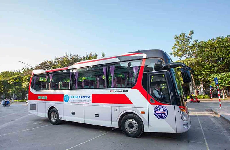 Bus Hanoi to Cat Ba Island | Bus to Cat Ba from Hanoi