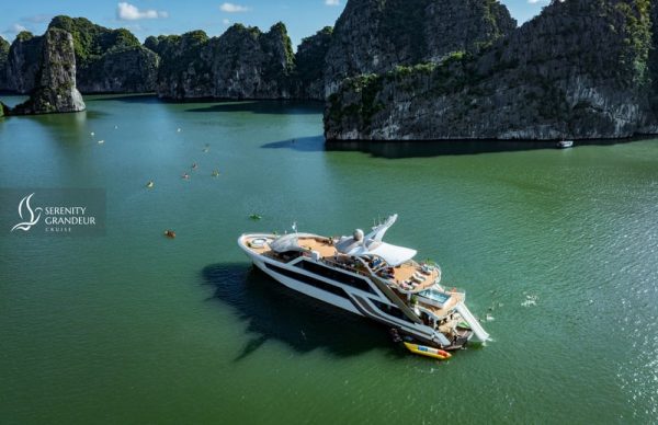 Serenity Grandeur Cruises - Lan Ha Bay day tour from Hanoi