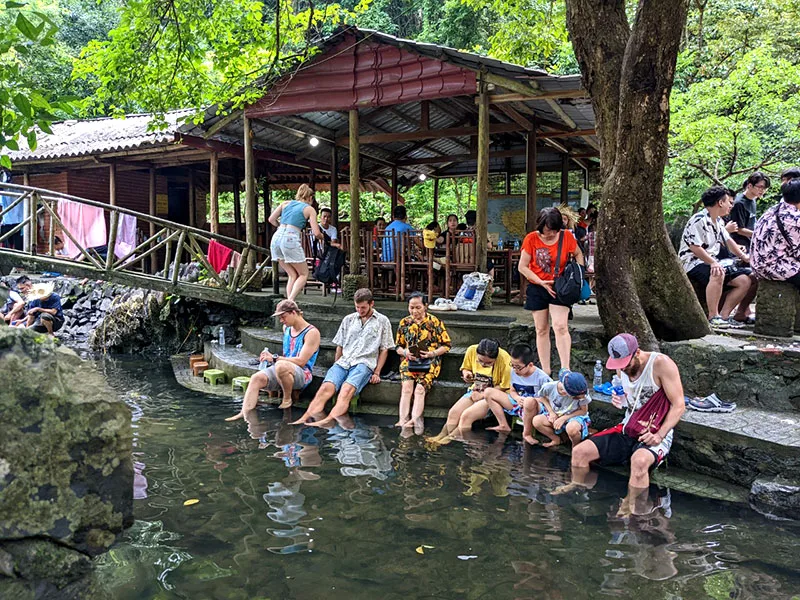 Mát xa cá Làng Việt Hải